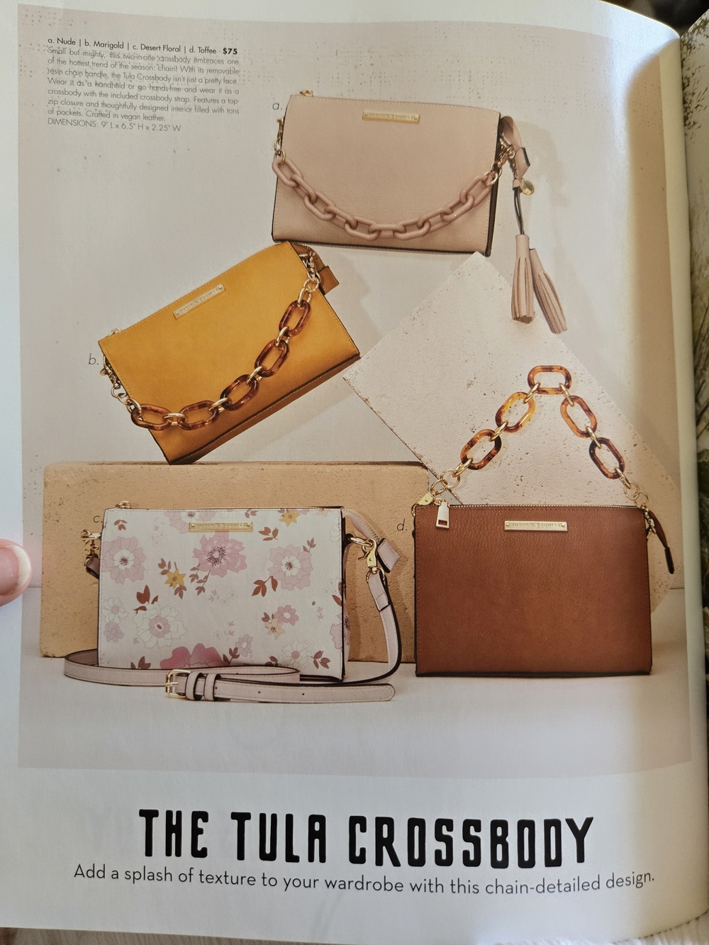 Poppy & Peonies Tula Crossbody